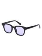 Romwe Purple Lenses Square Fashion Sunglasses