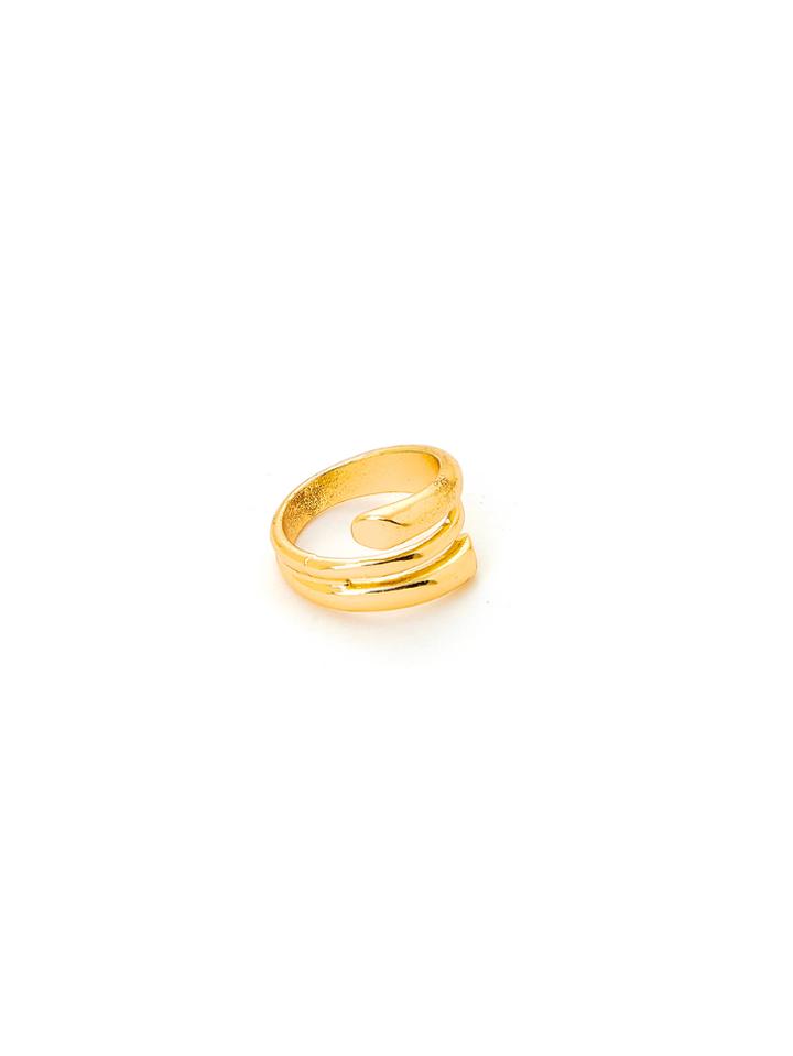 Romwe Delicate Spiral Ring