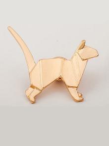 Romwe Cat Shape Brooch