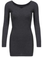 Romwe Heart Shape Collar Long Jumper