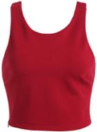 Romwe Round Neck With Zipper Slim Red Tank Top