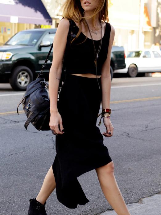 Romwe Cut Out Bow Asymmetrical Dress