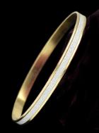 Romwe Gold Bangle Bracelet
