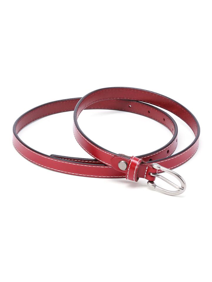 Romwe Skinny Buckle Belt