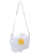 Romwe Fried Egg Clutch With Strap