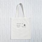 Romwe Letter And Plane Print Tote Bag