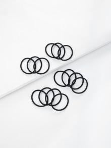 Romwe Seamless Hair Tie 14pcs