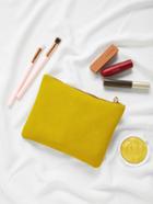 Romwe Suede Makeup Bag