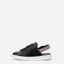 Romwe Lace-up Slingback Sneakers