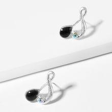 Romwe Music Note Shaped Stud Earrings