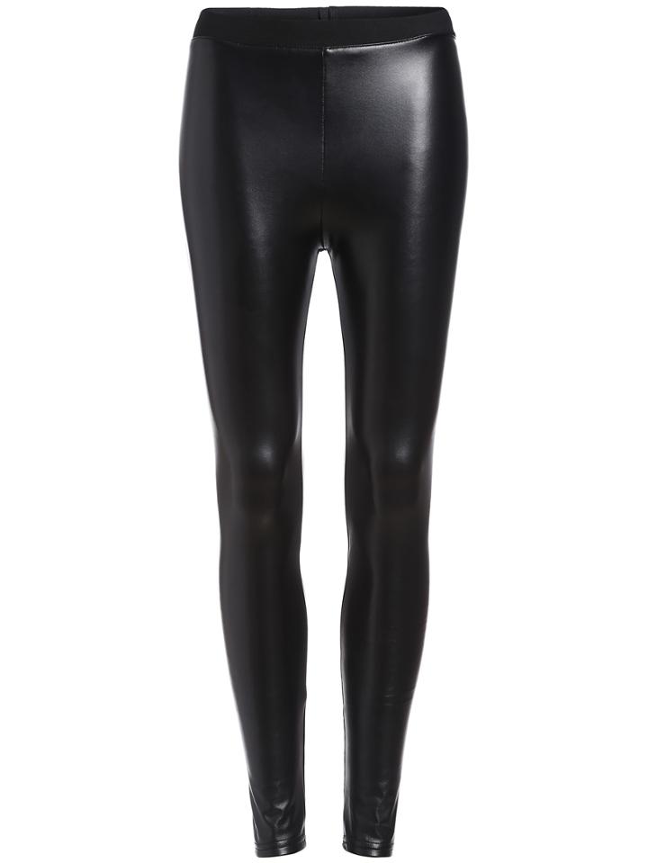 Romwe Elastic Waist Thicken Slim Leggings