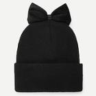 Romwe Bow Decorated Beanie