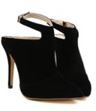 Romwe Black Buckle Ankle Strap Shoes