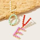 Romwe Letter Design Drop Earring 1pair
