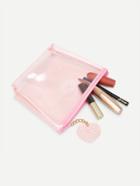 Romwe Clear Makeup Pouch