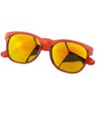 Romwe Red Square Oversized Sunglasses