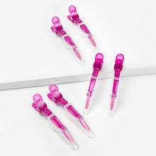 Romwe Salon Crocodile Hair Clip 6pcs