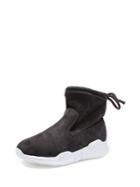 Romwe Suede Drawstring Detail Trainers