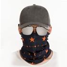 Romwe Men Star Print Multifunctional Scarf