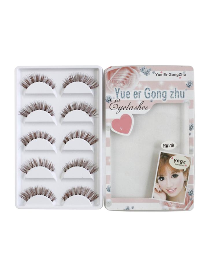 Romwe False Eyelashes Set 5 Pair