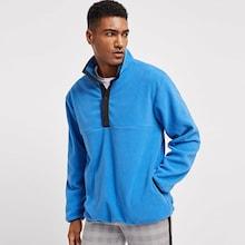 Romwe Guys Button Front Pocket Mock-neck Jacket
