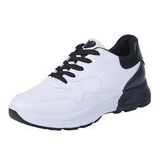 Romwe Two Tone Lace-up Sneakers