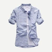 Romwe Guys Gingham Shirt
