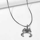 Romwe Men Scorpion Pendant Necklace