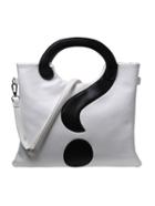 Romwe Question Mark Handle Handbag