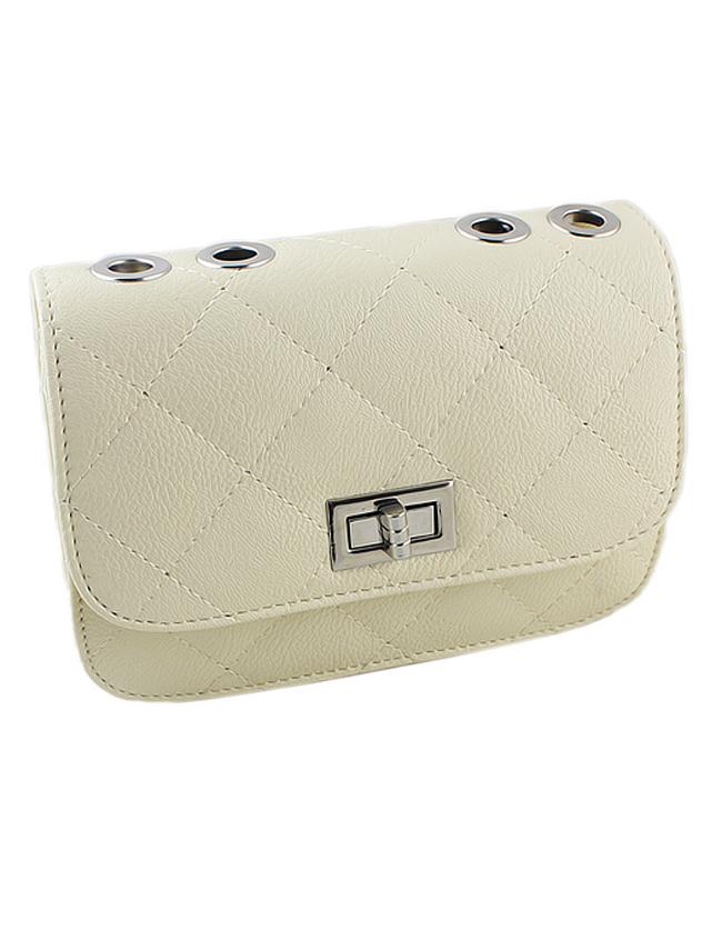 Romwe Colorful Pu Leather Seamed Multifunction Lady Hand Bag