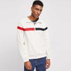 Romwe Guys Zip Up Color Block Mock-neck Jacket