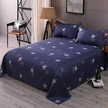 Romwe Star Print Flat Sheet 1pc