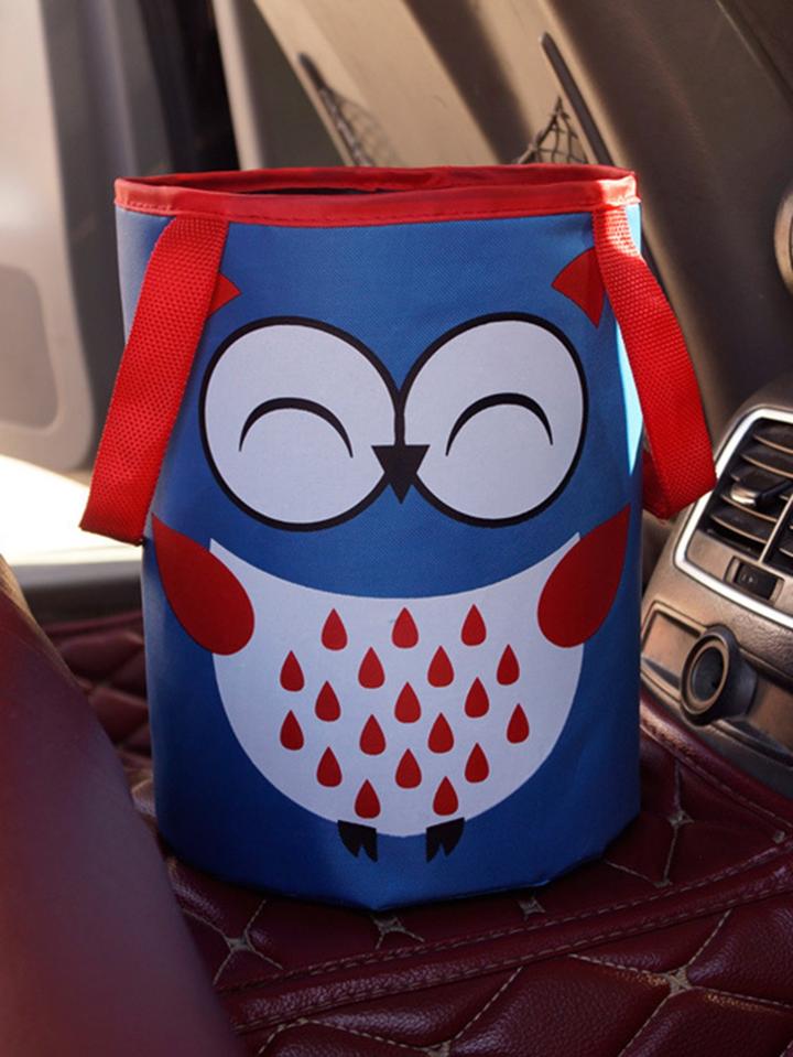 Romwe Double Handle Bucket Organizer
