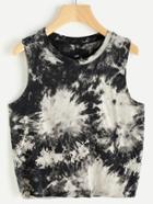 Romwe Water Color Tank Top