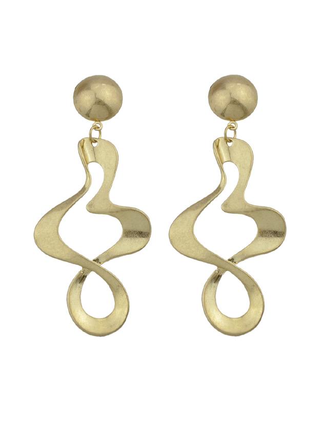 Romwe Geometric Big Statement Party Earrings For Women