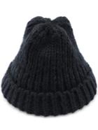 Romwe Black Casual Knit Hat