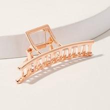 Romwe Metallic Hair Claw