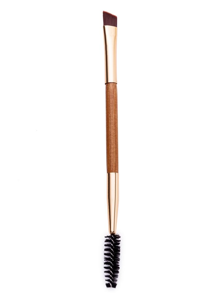 Romwe Brown Two Side Eyebrow & Eyelash Brush