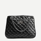 Romwe Quilted Chain Crossbody Bag
