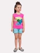 Romwe Flower Sequin Vest With Pearls Beaded Shorts