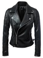 Romwe Black Lapel Zipper Lace Up Jacket