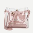 Romwe Clear Bag With Inner Pouch