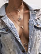 Romwe Layered Choker Necklace With Charm