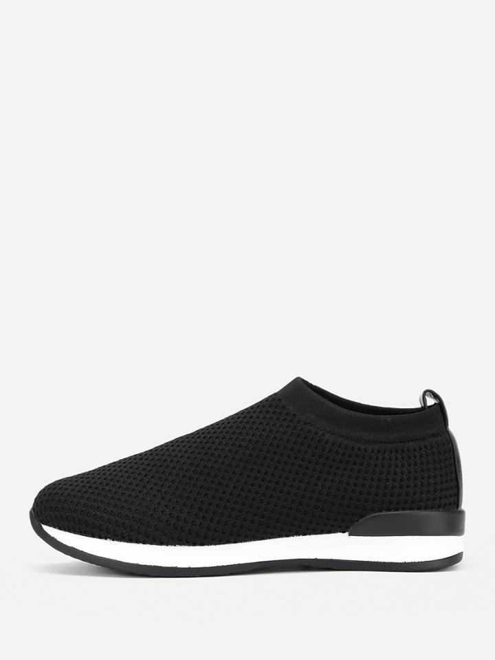 Romwe Net Surface Track Sneakers