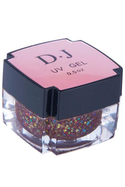 Romwe Red Sequined Nail Glue