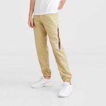 Romwe Guys Side Striped Elastic Hem Pants