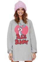 Romwe Bugs Bunny Print Sweatshirt