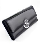 Romwe Black Pu Leather Clutch Bag