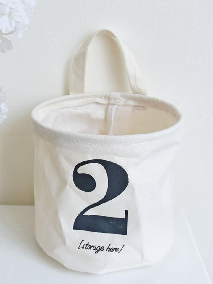 Romwe Single Handle Bucket Organizer