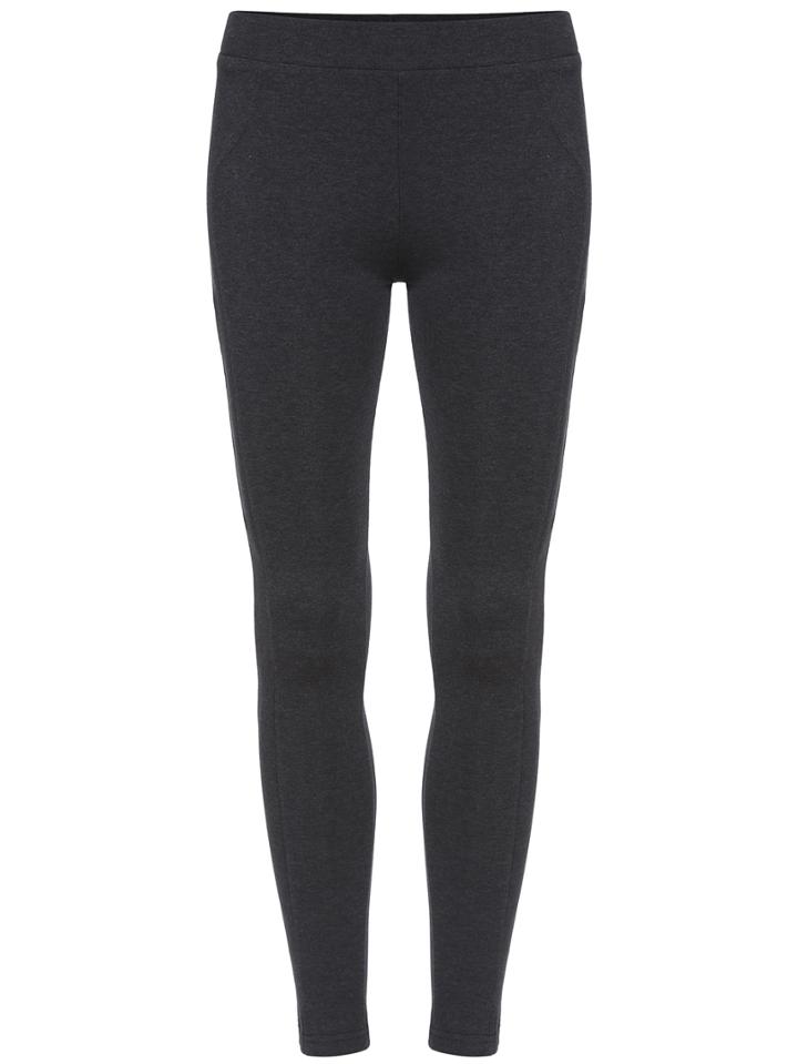 Romwe Casual Skinny Dark Grey Leggings